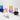 Chicago Tealight Azure/Amber/Cobalt