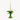 Green Palm Candle Holder - Tall